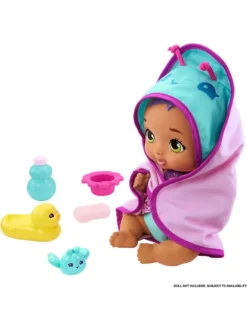 Mattel Spielwaren My Garden Baby Badezeit Set Babypuppen Puppen Babypuppen Zwanzigmattel