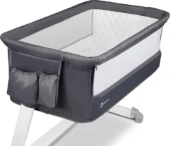 Lionelo Theo 2in1 Reisebett Beistellbett Kinderbett Ab Geburt Bis 9kg Dunkelgrau -Barbie Store a15c71591a6f01ac96e7cf9d964877c9