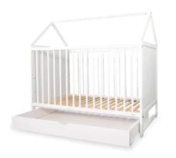 Alcube® Mitwachsendes Babybett 60 X 120 Cm Mit Schubladen Gitterbett 120x60 Umbaubar Zum Haus Juniorbett Kinderbett In Weiß -Barbie Store a1adef6ecba5ea16f94d3c28001dba35