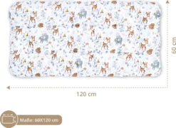 Bodenkissen Groß 60x120 Cm - Sitzkissen Kinder Boden Spielmatte Baby Bodenmatratze Kinderzimmer Hirsch Mit Bären -Barbie Store a28d467fe1d623d91da8a056c7a8c69f