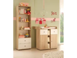 Wickelkommode Schrank Wickeltisch Kommode Wickelauflage Babyzimmer "Floris I" -Barbie Store a2a57ae9fb577a96e11000e567db523d