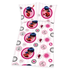 Herding Miraculous Ladybug - Kuschel-Bettwäsche-Set, 135x200 & 80x80