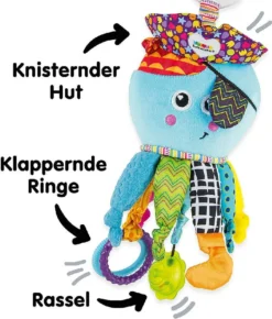 TOMY Lamaze Play & Grow Captain Calamari, Die Piratenkrake -Barbie Store a5f4e24a1bb8c33534350f30bc9f00a6