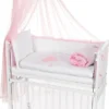 Herzen Rosa Mobiles Beistellbett 90x40 Mit Rollen Komplett -Barbie Store a9f45d0d262b7ea17c9f664394227c2d