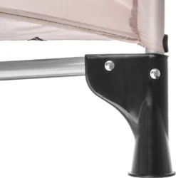 Tectake Baby Laufstall Tommy Junior 105x105x78cm - Braun -Barbie Store aa3edf0aa5f5cabb3944734fb577c8c8