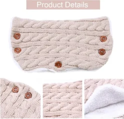 Baby Schlafsack Für Kinderwagen Winter Gestrickt Schlafsack Süße Samt Warme Tasche Pucksack Stricken Wickeln Abnehmbare Ärmel Strick Decke Schlafsack Swaddle Für Babys Neugeboren 0-18 Monat -Barbie Store ac435318a9b39164f50bb31212ac3482
