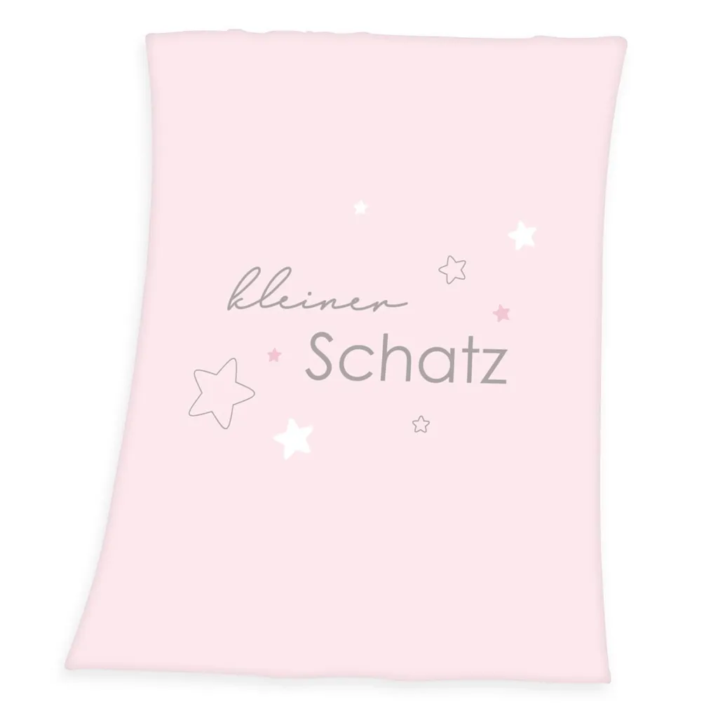 Kleiner Schatz -Bettwäsche-Set Flanell Und Decke Herding, Rosa 8 Kleiner Schatz -Bettwäsche-Set Flanell Und Decke Herding, Rosa – Bild 6