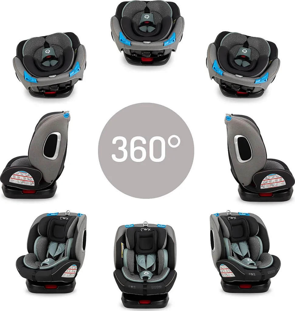 MoMi Baby Autositz TORDI 360 Türkis Kindersitze Autositze 1/2/3 19 MoMi Baby Autositz TORDI 360 Türkis Kindersitze Autositze 1/2/3 – Bild 17