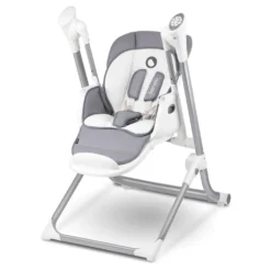 Lionelo Niles 2in1 Hochstuhl Baby Und Baby Wippe Bis 20 Kg Mobile App Steuerung Verstellbare Rückenlehne Und Tablett Grau -Barbie Store ae152d65746fad9e473475f54de394f7