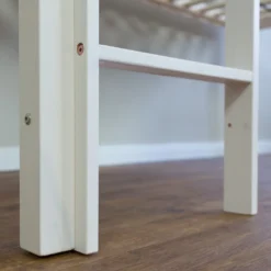 Homestyle4u 2254, Kinder Hochbett 90x200 Cm Mit Lattenrost Rutsche Leiter, Etagenbett Spielbett Weiß Holz Kiefer -Barbie Store aec644040a55304a7355c4a60e1e5eb1 2