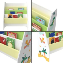 Kinderregal Fisterra Kinder-Bücherregal Freistehend Mit Dinosaurier-Motiv 74 X 62 X 29 Cm Kinderzimmerregal Mit 4 Offenen Ablagefächern Bücher-Organizer Weiß / Grün / Gelb 13 Kinderregal Fisterra Kinder-Bücherregal Freistehend Mit Dinosaurier-Motiv 74 X 62 X 29 Cm Kinderzimmerregal Mit 4 Offenen Ablagefächern Bücher-Organizer Weiß / Grün / Gelb -Barbie Store af4f9dc5c5bc1dd2702b585199ec4a81