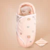 Baby Puckdecke Wickel-Decke Universal Verstellbare Schlafsack Decke Für Säuglinge Babys Neugeborene 0-3 Monate (Orange) -Barbie Store b364e12de65fde69542efd99df045f21