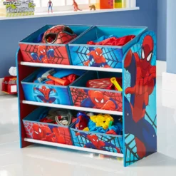 Worlds Appart Spider-Man - Regal Zur Spielzeugaufbewahrung Mit Sechs Kisten Für Kinder, 471SDR 20 Worlds Appart Spider-Man - Regal Zur Spielzeugaufbewahrung Mit Sechs Kisten Für Kinder, 471SDR -Barbie Store b57fa6f85c0327cb6f8444837ecb43b5