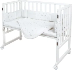 Roba Safe Asleep® Stubenbett 3 In 1 ""Sternenzauber"", Beistellbett Weiß, Babybett & Bank, Mit Zubehör -Barbie Store b664f16dce92b9459c1d987a6aecf9d4