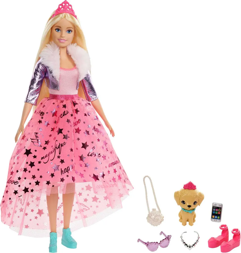 Barbie Prinzessinnen Abenteuer Puppe (blond), Prinzessin Puppe, Anziehpuppe 3 Barbie Prinzessinnen Abenteuer Puppe (blond), Prinzessin Puppe, Anziehpuppe