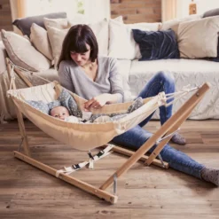 Amazonas Babyhängematte Koala Silver Edition Inklusive Holzgestell -Barbie Store b87b2cae2b3dc466b139af1f21e64270