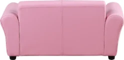 HOMCOM Kindersessel Mit Fußhocker, Kindercouch Mit Hocker, Kindersofa, Sofa Sessel, Rosa -Barbie Store b93b2b633d15cb6260b25035151d5170