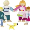 Goki 51582 Biegepuppen Familie, Susibelle, Bunt (1 Set)