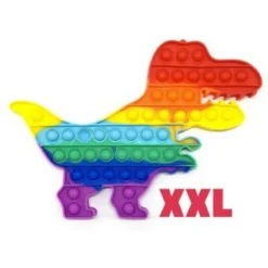 Pop It! Rainbow Dinosaurier XXL (Kinderspiel)