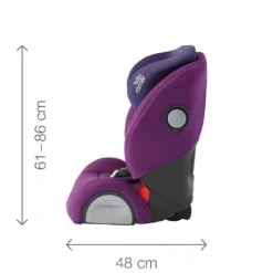 Britax Römer Römer Kindersitz Evolva 1-2-3 SL SICT (Gewicht: 9 Bis 36 Kg, Alter: Ab Ca. 9 Monate Bis 12 Jahre, Maße (Höhe/Breite/Tiefe): 61-72 X 51 X 48 Cm, Farbe: Kosmos-Schwarz) -Barbie Store c11931703c8e12c94a1b304812d3ede0