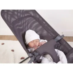 Childhome Evolux Bouncer Babywippe Natur Anthrazit -Barbie Store c230f5b4f9af9fc3576a21d5105d4737