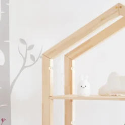 Selsey Kinderregal JAFARI - Standregal In Hausform Aus Kiefernholz Mit 3 Ablagen, Ca. 126x113x40 Cm -Barbie Store c26b686c54f09f20942bd20c47fea456