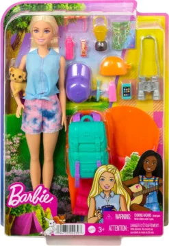 Barbie "It Takes Two Camping" Set Inkl. Malibu Puppe, Hund & Zubehör -Barbie Store c2d8579bd8dd5bbcc3847db587254d65
