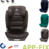 Kindersitz APP-FIX 100-150CM I-SIZE 15-36kg Norm ECE R129, 3 - 12 Jahre, Isofix Seitenprotektoren, Zusätzlicher Kopfschutz, Neigungsverstellung Farbe: Schwarz -Barbie Store c2ff03906f126dfe49d13a1339077421