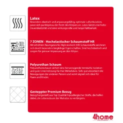 Matratze 90x190 CORATO Höhe 10 Cm Kaltschaum 7 Zonen H2 H3 Kindermatratze Premium Bezug -Barbie Store c5661c9d6d62c2054f603df8f06eef6f