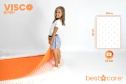 BestCare Visco Junior Kindermatratze Babymatratze Matratze Kaltschaummatratze 80x160 X13cm Viskoelastische Memory-Schaum Waschbarer Aloe Vera Bezug Standard 100 By 11 BestCare Visco Junior Kindermatratze Babymatratze Matratze Kaltschaummatratze 80x160 X13cm Viskoelastische Memory-Schaum Waschbarer Aloe Vera Bezug Standard 100 By -Barbie Store c59d7545da1d9fd782678fc1e40d426e