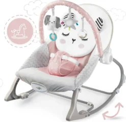 Babyschaukel Schaukelwippe Sway Babywippe Wippe Mit Vibration Ricokids - Rosa -Barbie Store c683bfe566641b1dbd3fb12c37dfd1ef