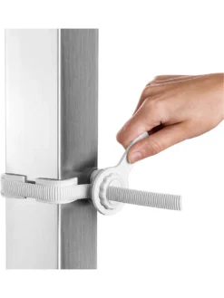 Reer Baby Stair Flex Geländerbefestigungsset Treppenschutzgitter Türgitter & Treppengitter Türen Schutz Befestigung Türschutzgitter -Barbie Store c87f1b7417ef7563d90402b082f28ce3