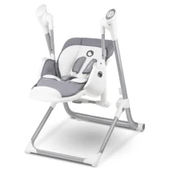 Lionelo Niles 2in1 Hochstuhl Baby Und Baby Wippe Bis 20 Kg Mobile App Steuerung Verstellbare Rückenlehne Und Tablett Grau -Barbie Store c944ea30f6ecd2b4b2d16b3d555f0144