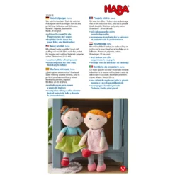 HABA Kuschelpuppe Juna, Stoffpuppe, Plüschpuppe, Puppe, Ab 6 Monaten, 305815 7 HABA Kuschelpuppe Juna, Stoffpuppe, Plüschpuppe, Puppe, Ab 6 Monaten, 305815 -Barbie Store c94cadc073ba6493c7f0eb530925f102