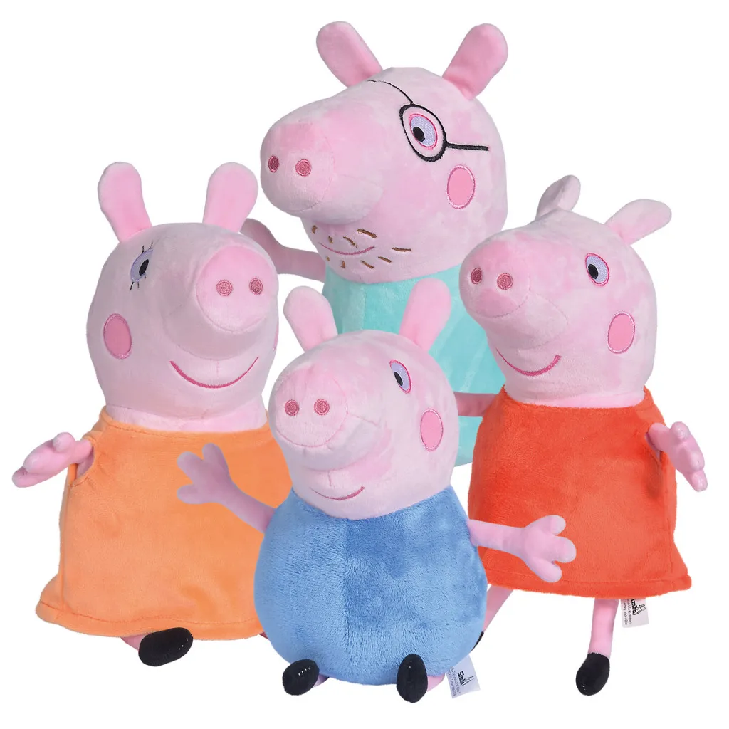 Peppa Pig Plüsch, 1 Stück, 4-fach Sortiert 4 Peppa Pig Plüsch, 1 Stück, 4-fach Sortiert – Bild 2