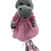 Sweety Toys, Engel, Puppe 13418 Hippo Nilpferd Stoffpuppe Ballerina Fee Plüschtier Prinzessin 50 Cm Mit Krone, Rosa