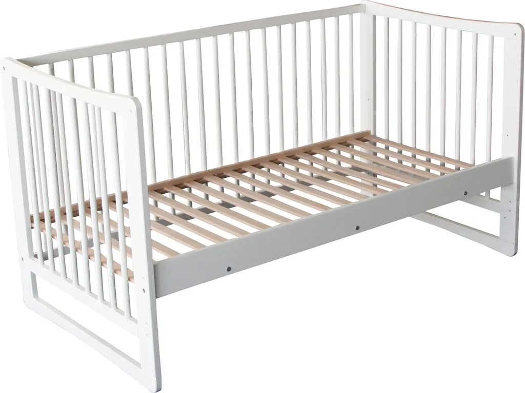 Small Foot 9018 Kinderbett Nicoletta Aus Holz, Verstellbar, Weiß (1 Stück) 6 Small Foot 9018 Kinderbett Nicoletta Aus Holz, Verstellbar, Weiß (1 Stück) – Bild 4