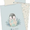 Herding Pinguin Bettwäsche " Green" / 40x60 Cm + 100x135 Cm 2 Herding Pinguin Bettwäsche " Green" / 40x60 Cm + 100x135 Cm -Barbie Store cab9ed83a71392608134dd394e1b88bc