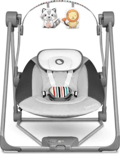 Lionelo Otto Babywippe Schaukelwippe Babyschaukel Spielbogen Babywiege Liege -Barbie Store cc0b269a7d58fbaff2c8f1d8dd3dbe51
