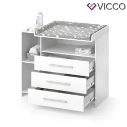 Vicco Wickelkommode Oskar Weiß 113 X 100 X 53 Cm Holzwerkstoff -Barbie Store cd5e804817f7e88401eb89b4dbcf904c