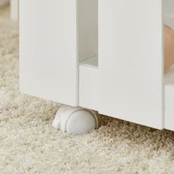 SoBuy KMB52-W Kinderregal Set 2-teilig Aufbewahrungsregal Für Kinder Spielzeugregal Bücherregal Mit Rollen Kinder Spielzeug-Organizer Regal Kinderzimmer Möbel BHT Ca.: 91x114x30cm -Barbie Store cdac45aefea24997b7bc6d615186b2cd