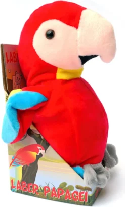 Kögler Labertier Papagei Paul Plappert Alles Nach Wackelkopf Plüschpapagei NEU -Barbie Store ce3b6b472d089075d2f78e37025df88c