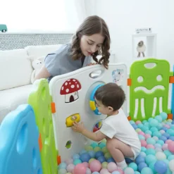 Baby Vivo Laufgitter Aus Kunststoff Mit Tür COLORS XL - Erweiterbar 24 Baby Vivo Laufgitter Aus Kunststoff Mit Tür COLORS XL - Erweiterbar -Barbie Store d00599849bc305e4d1eec5cd01ea350f