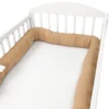 Bettschlange Baby Bettumrandung Nestchenschlange Bettrolle Für Babybett Gitterbett Beistellbett Umrandung (Braun, 200 Cm, Waffelbaumwolle) -Barbie Store d0150fb8ba27c75224f96bf2f2297ebe