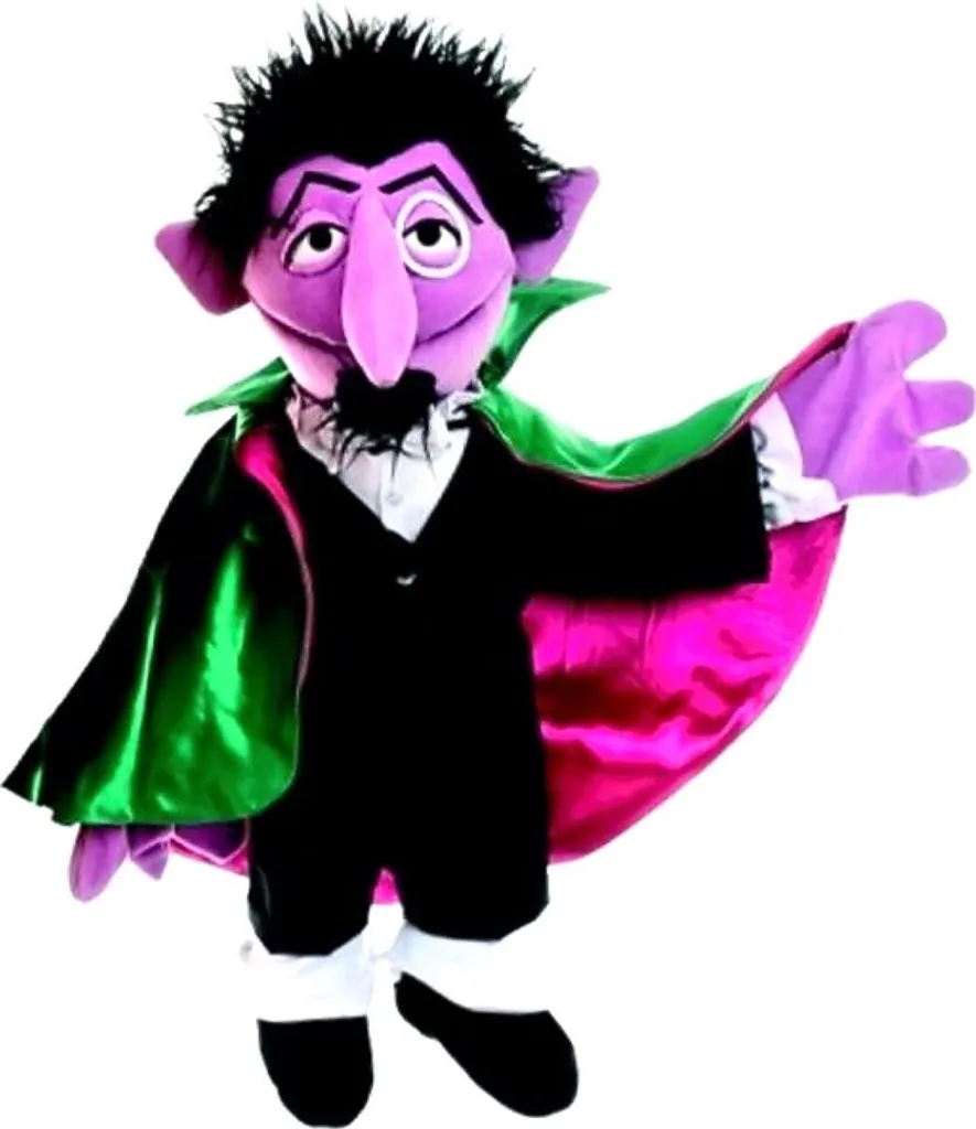 Living Puppets Handpuppe Graf Zahl Sesamstrasse 65 Cm SE106 4 Living Puppets Handpuppe Graf Zahl Sesamstrasse 65 Cm SE106 – Bild 2