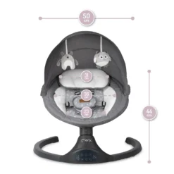 Babywippe Baby Schaukelstuhl Mit 5 Schwingungsamplituden Musik Timing Und Bluetoothfunktion Momi LAMI -Barbie Store d3397582b8add1e204838a0b147179a8