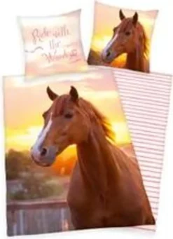 Herding Renforcé-Bettwäsche Pferd 135 X 200/80 X 80 Cm