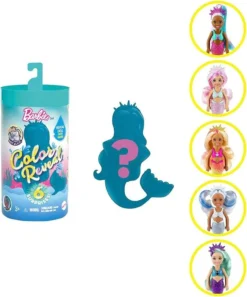 Barbie Teenager-Puppe Chelsea Color Reveal 15 Cm 5-teilig -Barbie Store d56ec5de4f69e5546d8c73c9f6a06e68