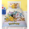 NINTENDO Pokemon - Bettwäsche-Set, Gruppe AG260 (Einzelbett) (Bunt)