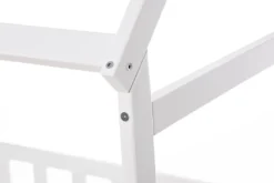 Kinderbett Hausbett Set 160×80 Mit Rausfallschutz Und Matratze Weiß Einzelbett -Barbie Store d76c5ebf3784c9f8ed54f5356a0ba536